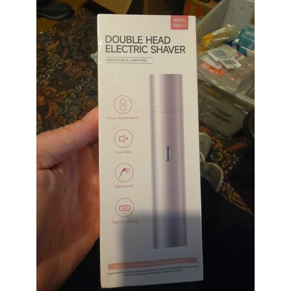 Facial Hair Removal For Women USB Rechargeable Electric Shaver & Bikini Trimmer